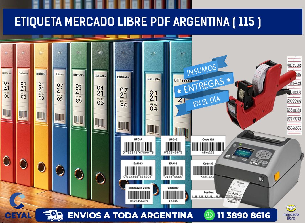 ETIQUETA MERCADO LIBRE PDF ARGENTINA ( 115 )