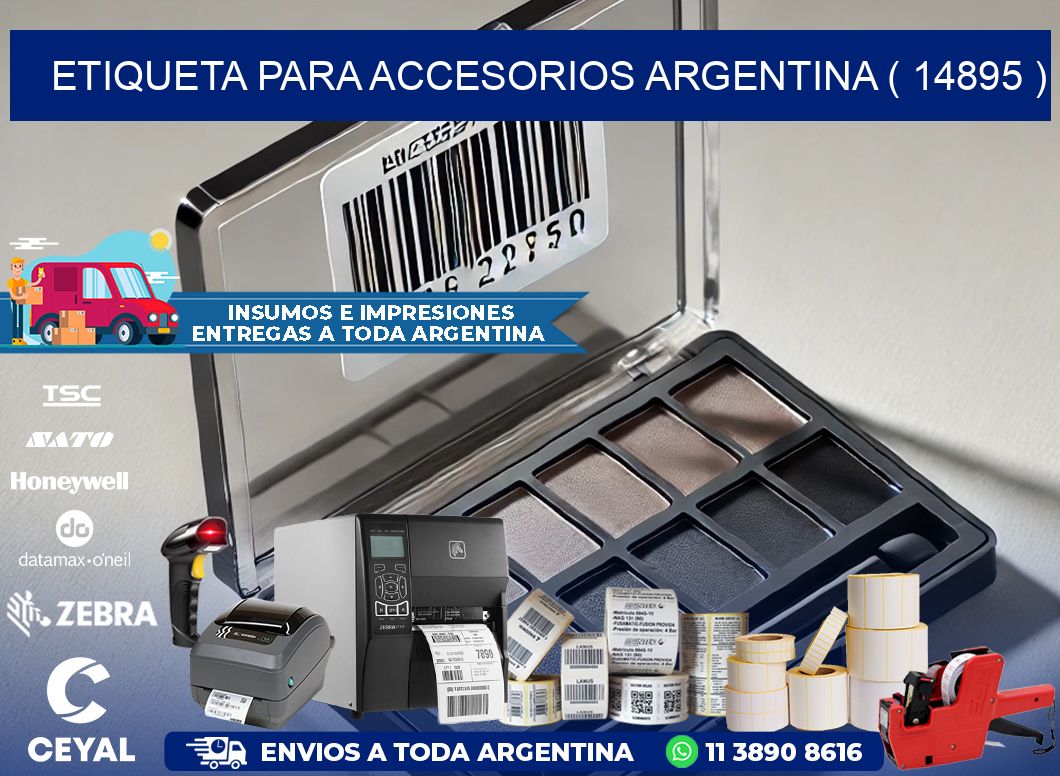 ETIQUETA PARA ACCESORIOS ARGENTINA ( 14895 )