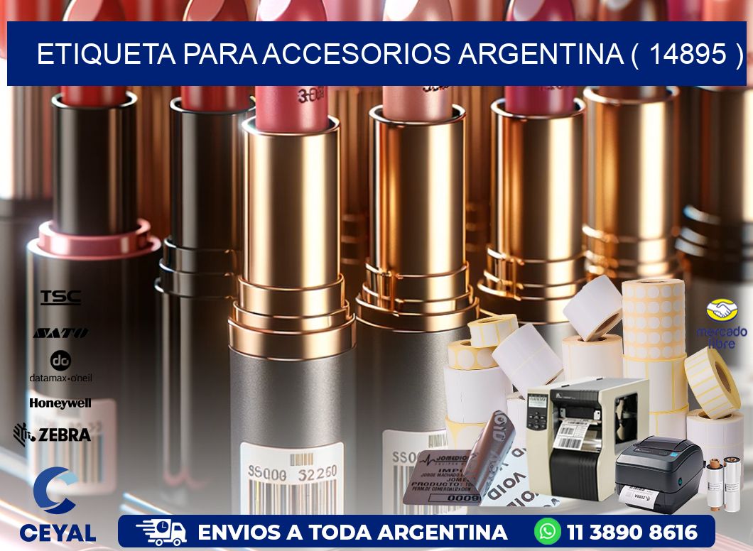 ETIQUETA PARA ACCESORIOS ARGENTINA ( 14895 )