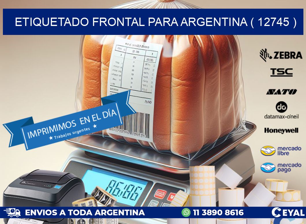 ETIQUETADO FRONTAL PARA ARGENTINA ( 12745 )