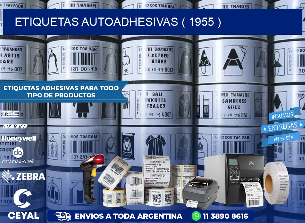 ETIQUETAS AUTOADHESIVAS ( 1955 )