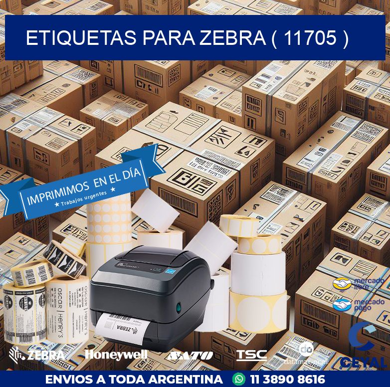 ETIQUETAS PARA ZEBRA ( 11705 )