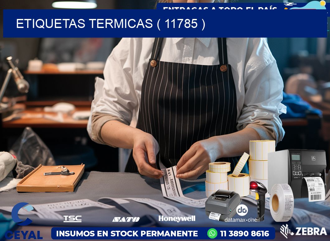 ETIQUETAS TERMICAS ( 11785 )