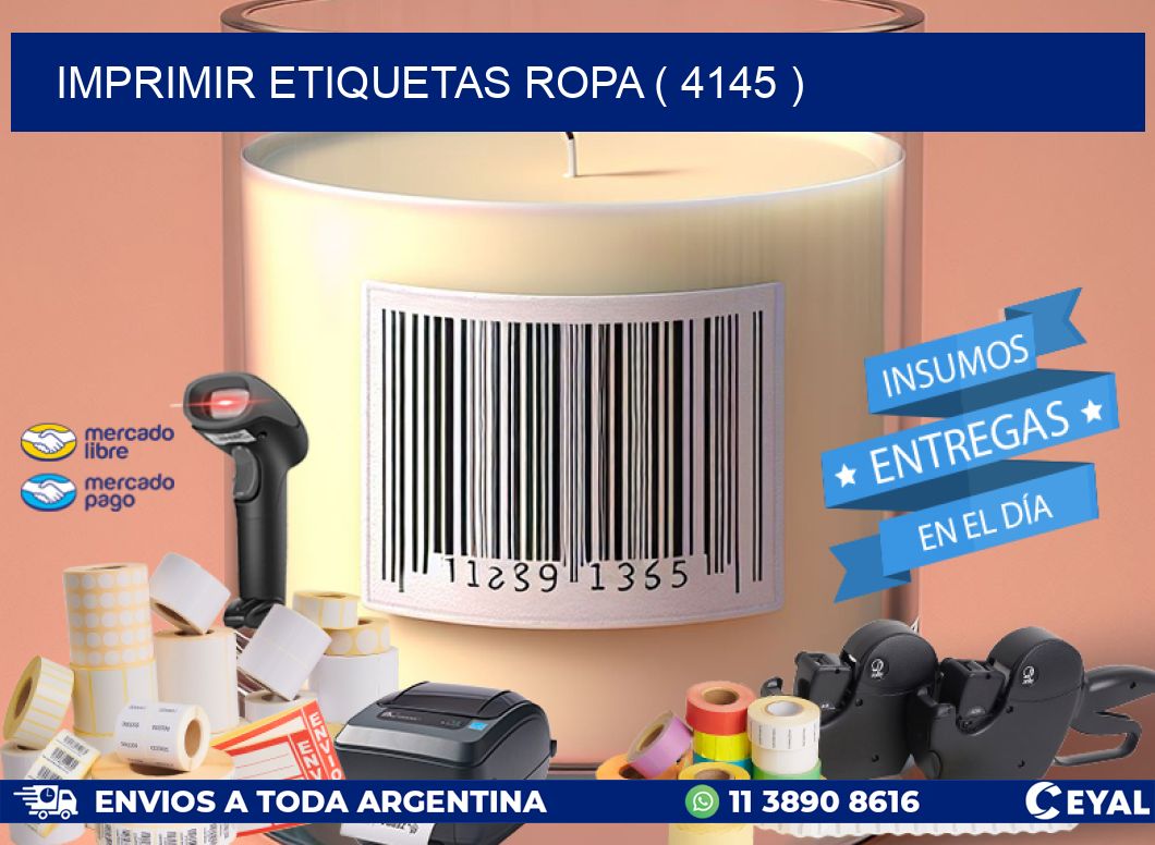 IMPRIMIR ETIQUETAS ROPA ( 4145 )