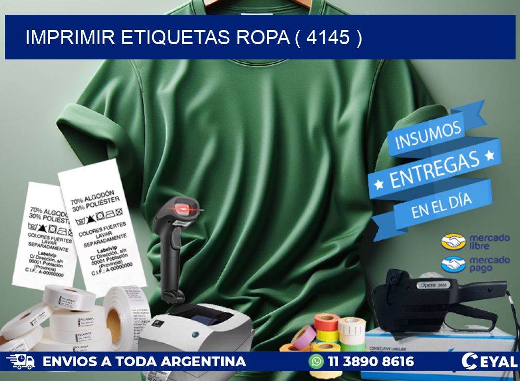 IMPRIMIR ETIQUETAS ROPA ( 4145 )