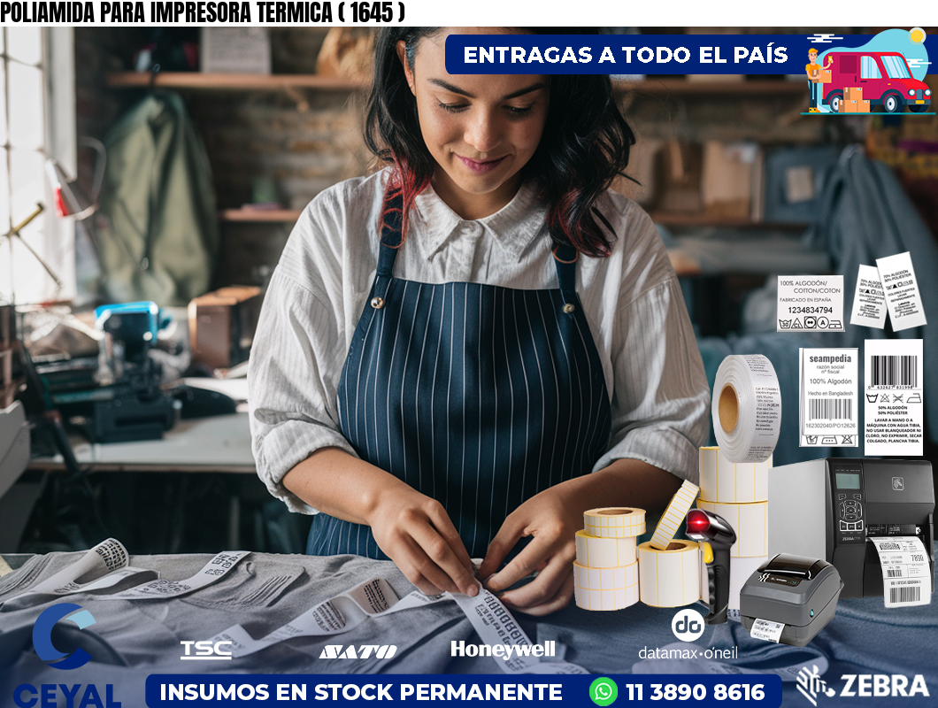 POLIAMIDA PARA IMPRESORA TERMICA ( 1645 )