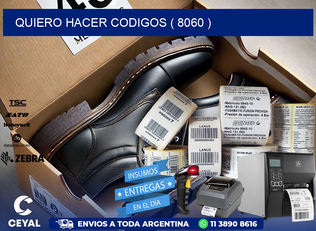QUIERO HACER CODIGOS ( 8060 )