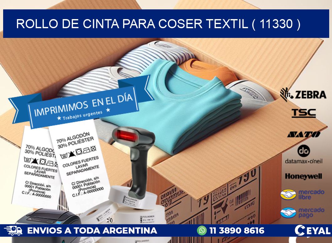 ROLLO DE CINTA PARA COSER TEXTIL ( 11330 )