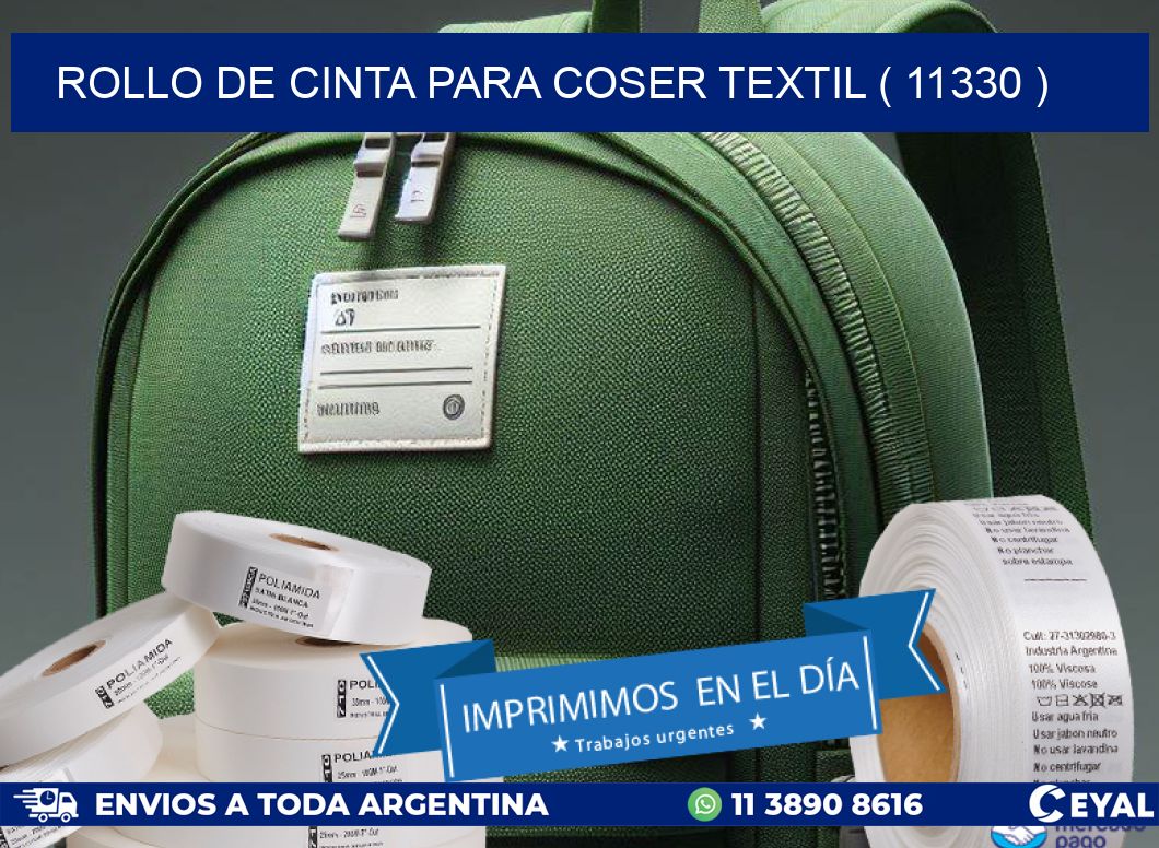 ROLLO DE CINTA PARA COSER TEXTIL ( 11330 )