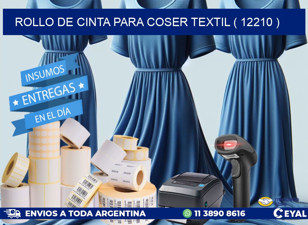ROLLO DE CINTA PARA COSER TEXTIL ( 12210 )