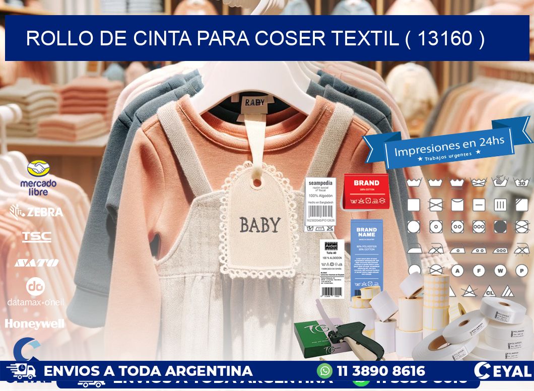 ROLLO DE CINTA PARA COSER TEXTIL ( 13160 )