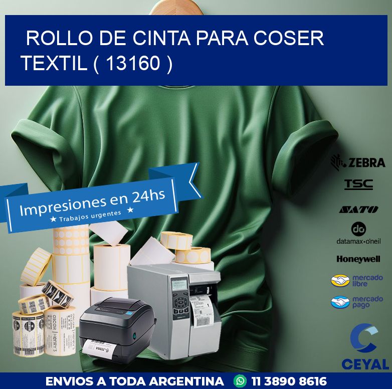 ROLLO DE CINTA PARA COSER TEXTIL ( 13160 )