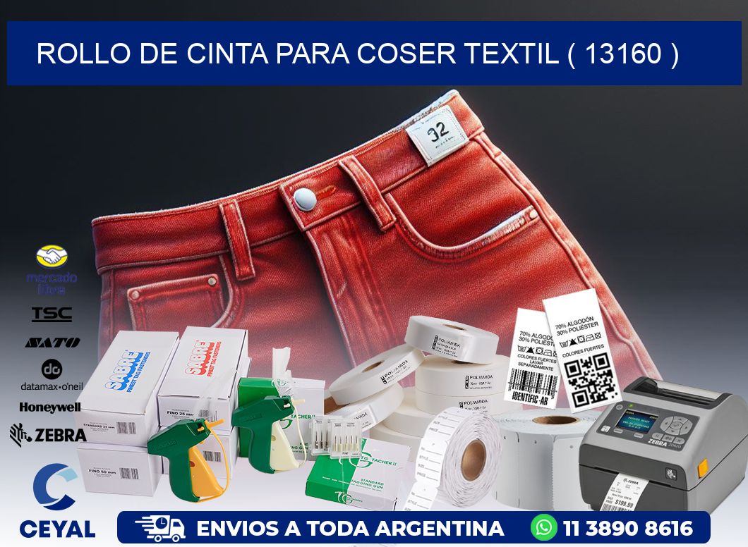ROLLO DE CINTA PARA COSER TEXTIL ( 13160 )