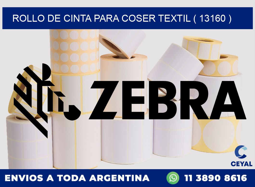 ROLLO DE CINTA PARA COSER TEXTIL ( 13160 )
