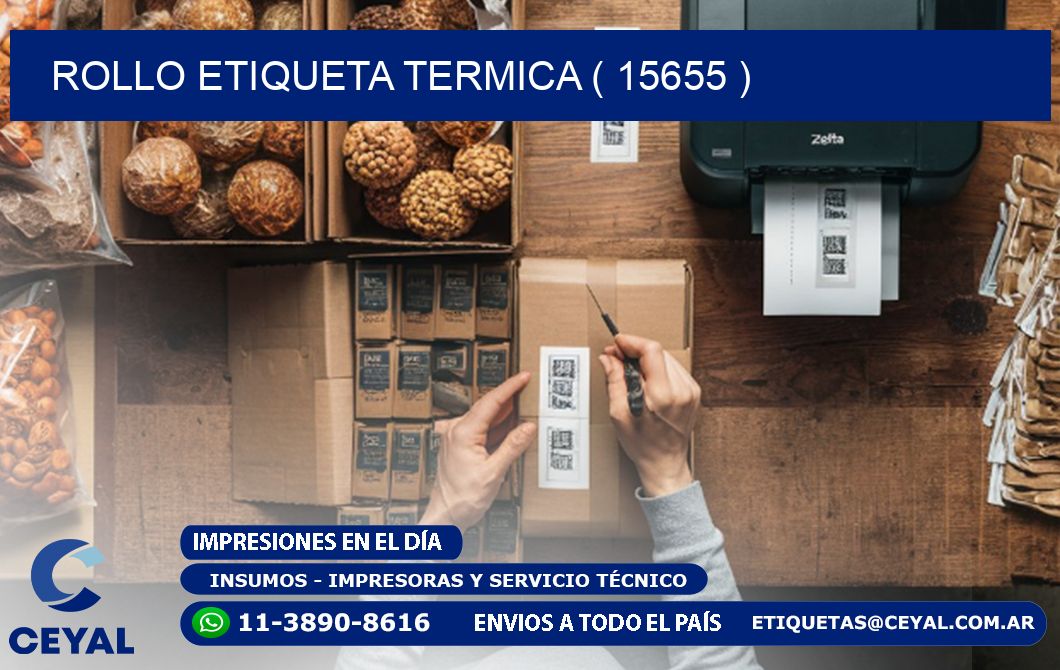 ROLLO ETIQUETA TERMICA ( 15655 )