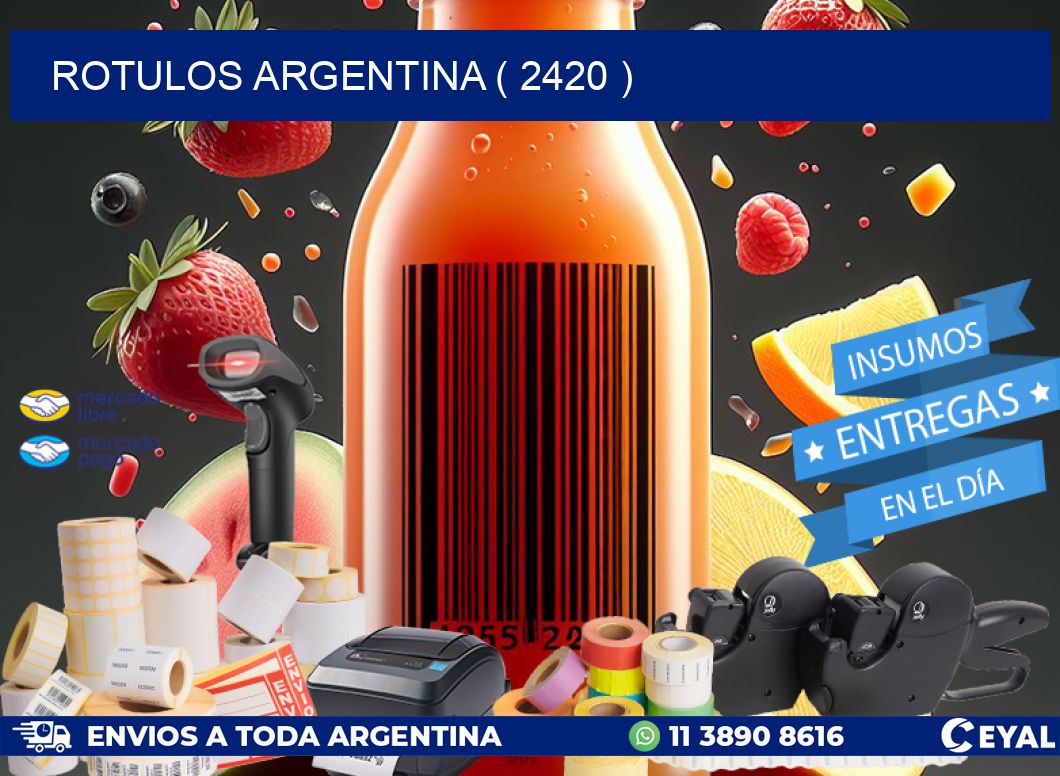 ROTULOS ARGENTINA ( 2420 )