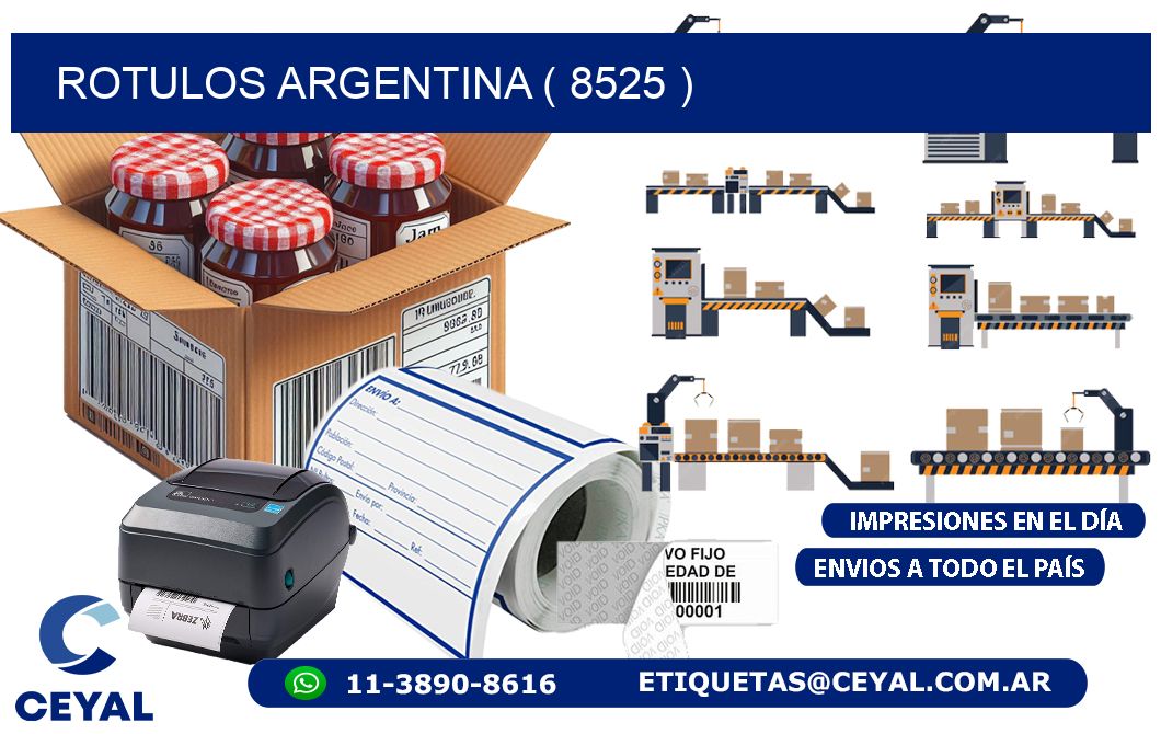 ROTULOS ARGENTINA ( 8525 )