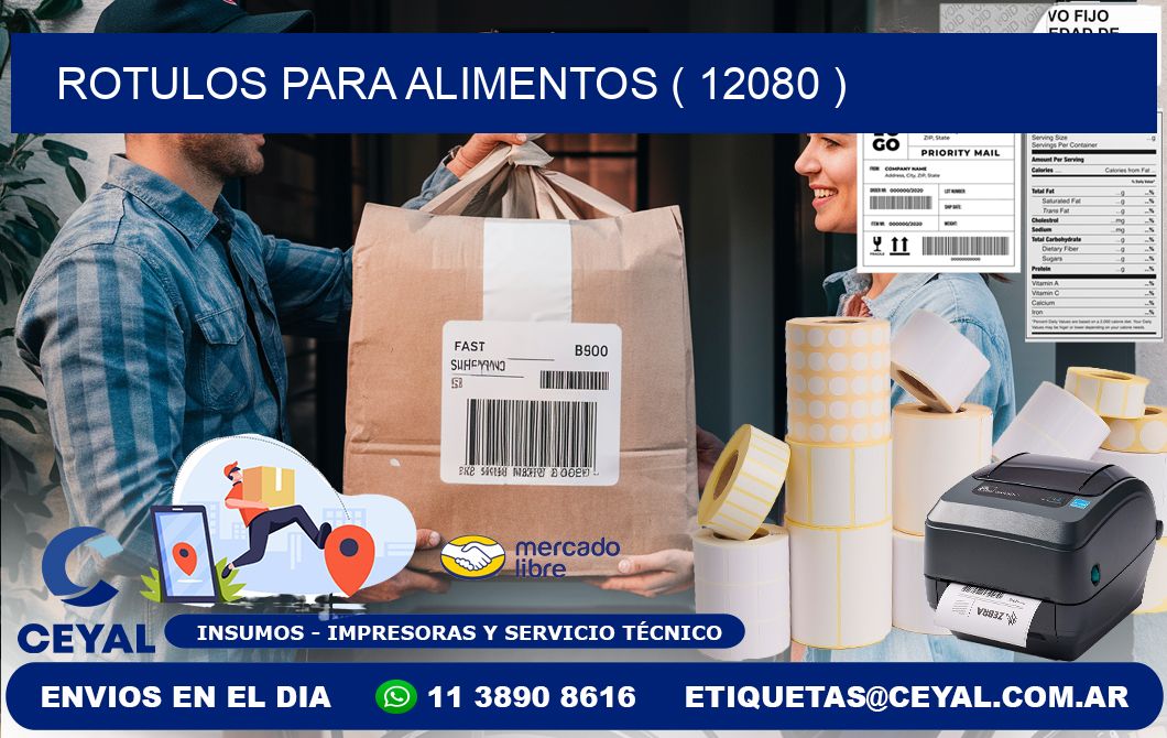 ROTULOS PARA ALIMENTOS ( 12080 )