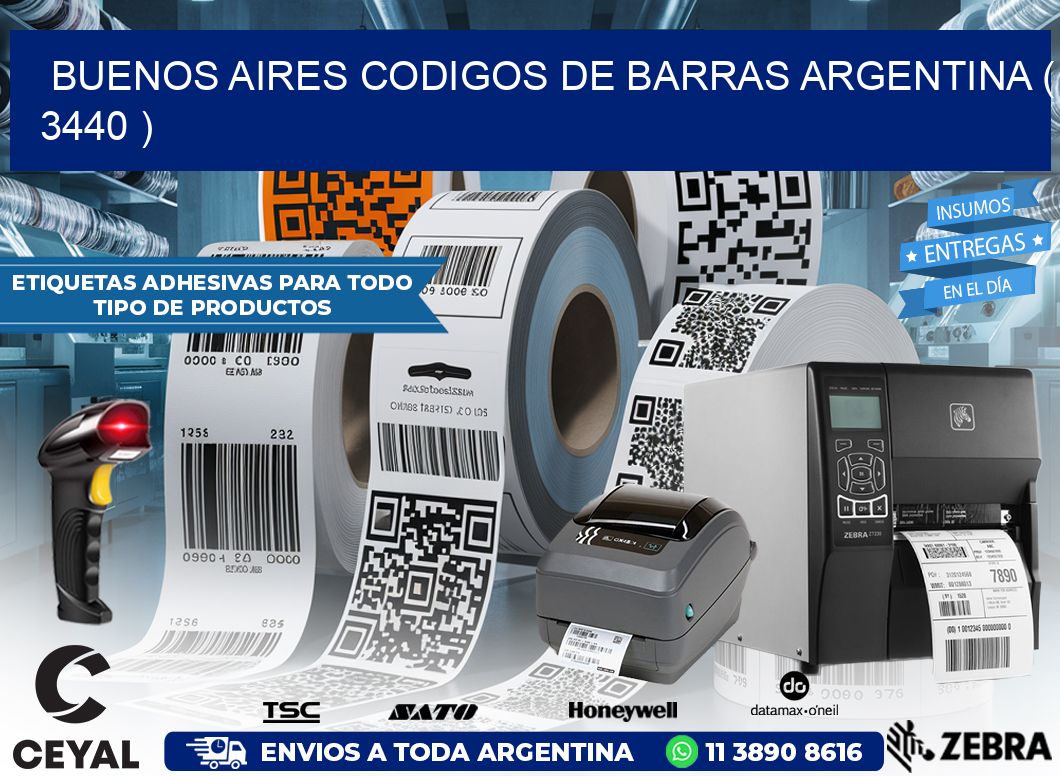 buenos aires codigos de barras argentina ( 3440 )