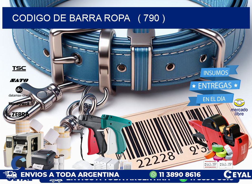 codigo de barra ropa   ( 790 )