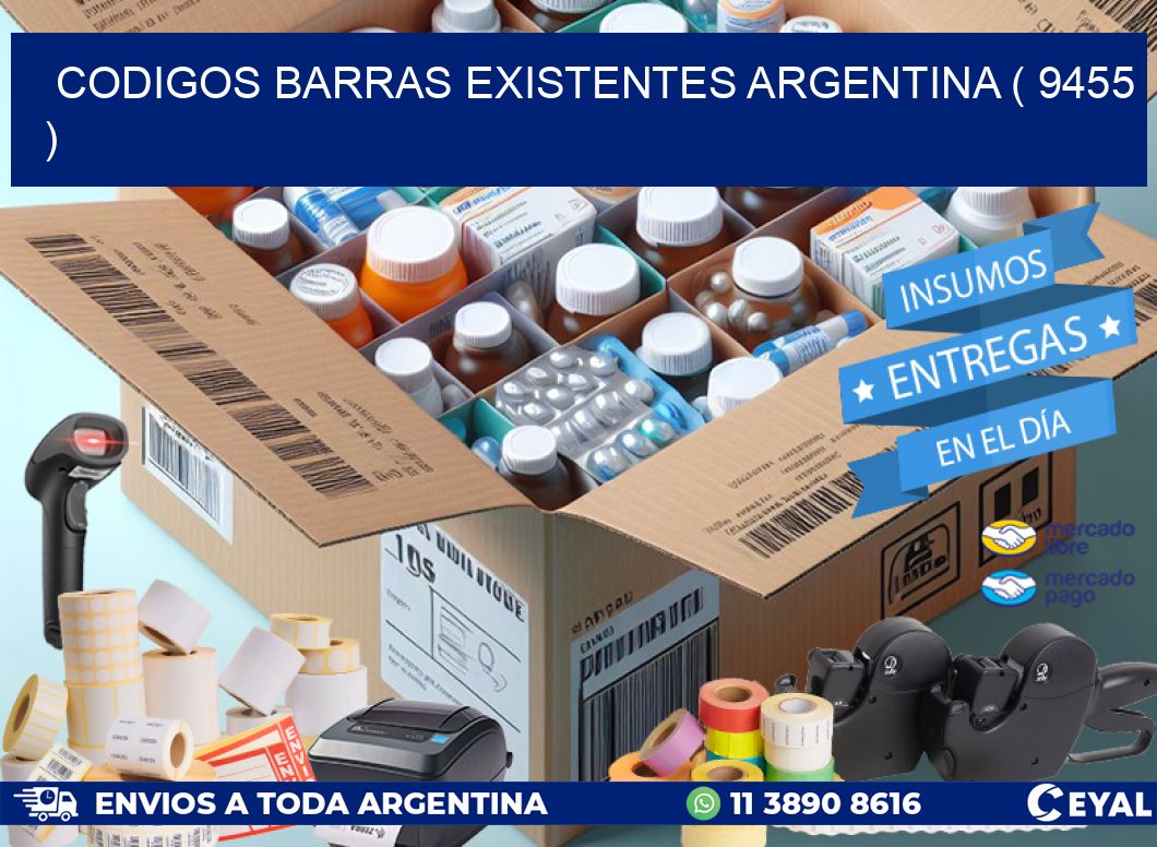 codigos barras existentes argentina ( 9455 )