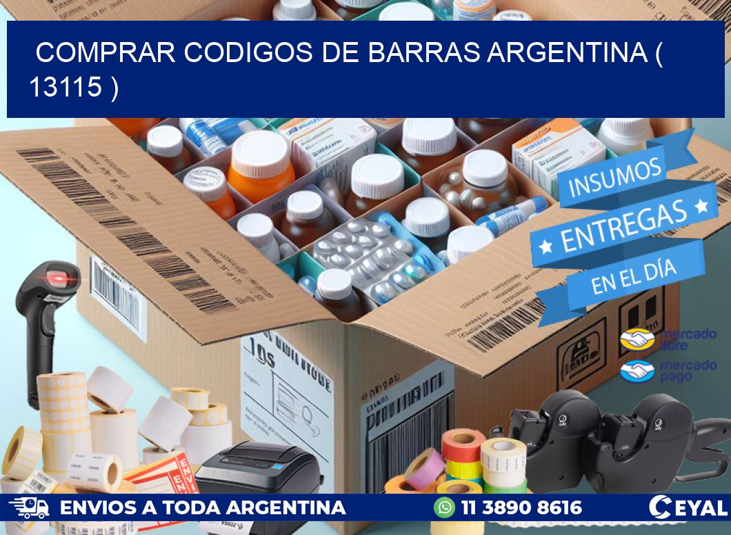 comprar codigos de barras argentina ( 13115 )