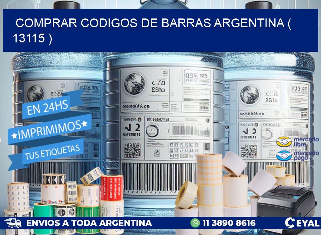 comprar codigos de barras argentina ( 13115 )
