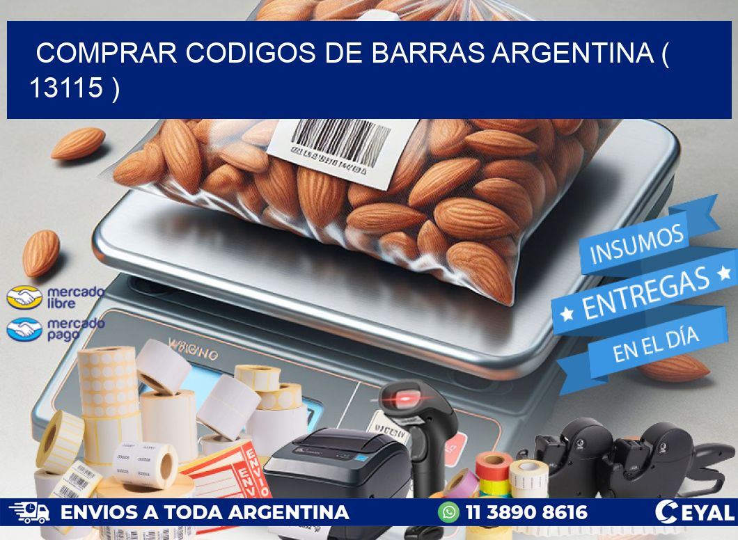 comprar codigos de barras argentina ( 13115 )