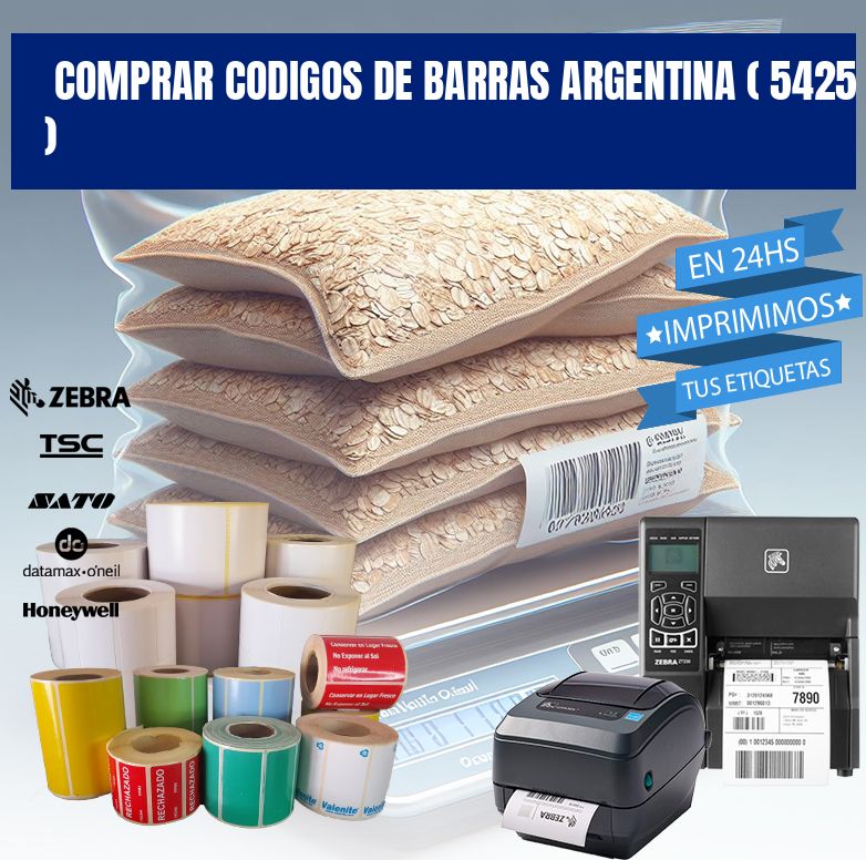 comprar codigos de barras argentina ( 5425 )