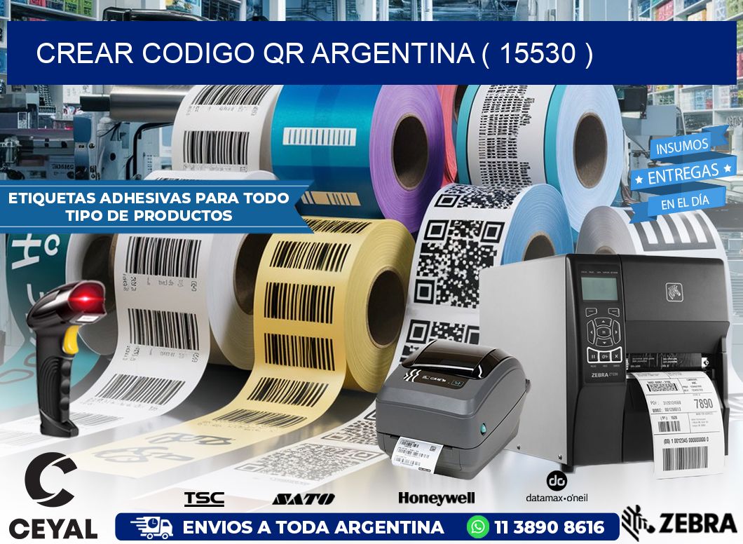 crear codigo qr argentina ( 15530 )