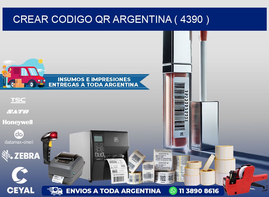 crear codigo qr argentina ( 4390 )