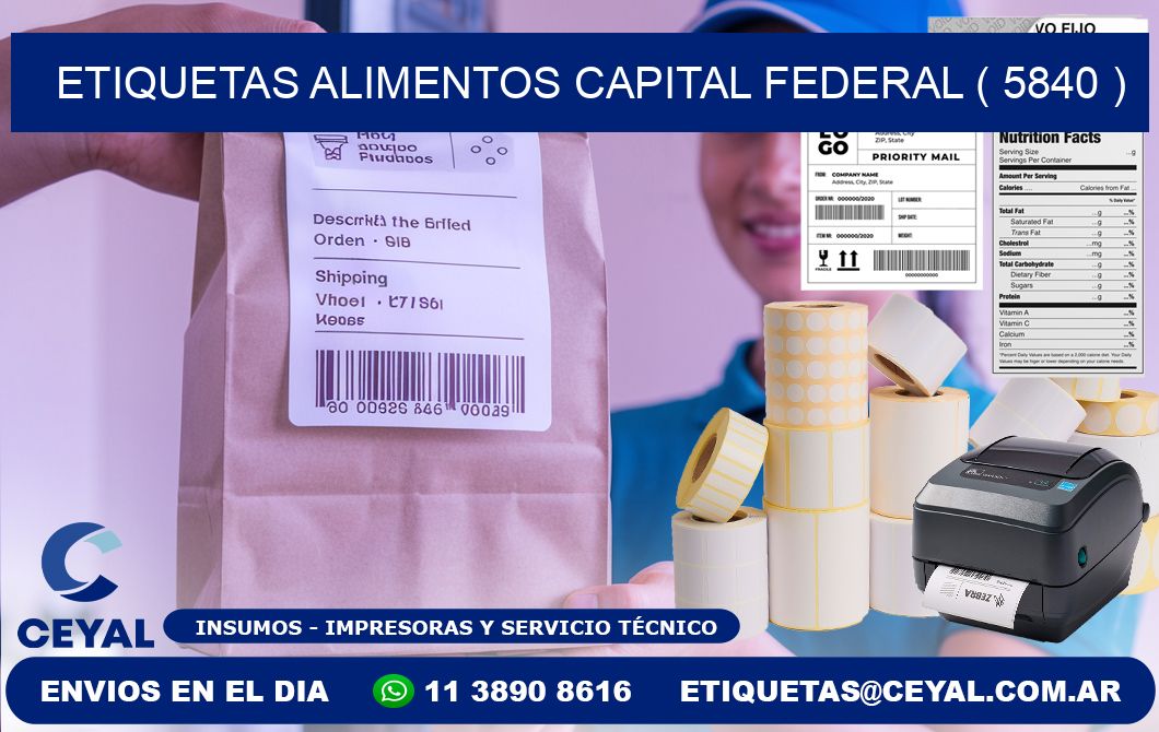etiquetas alimentos capital federal ( 5840 )