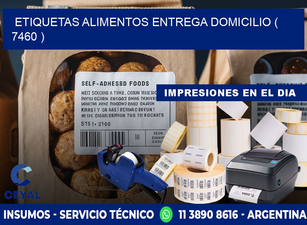 etiquetas alimentos entrega domicilio ( 7460 )