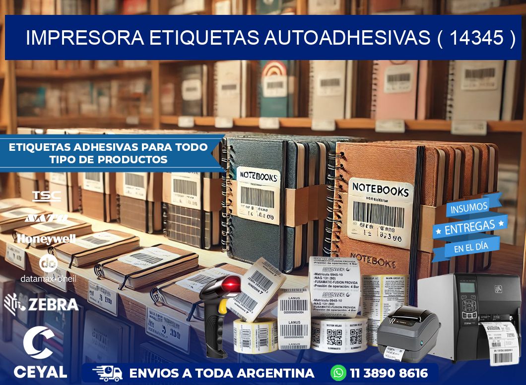 impresora etiquetas autoadhesivas ( 14345 )