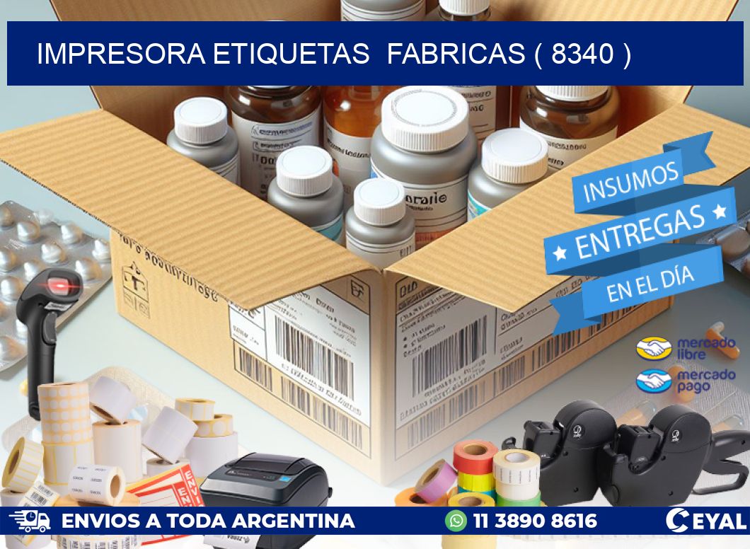 impresora etiquetas  fabricas ( 8340 )