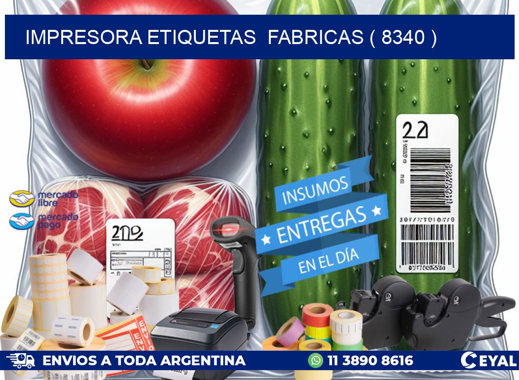 impresora etiquetas  fabricas ( 8340 )