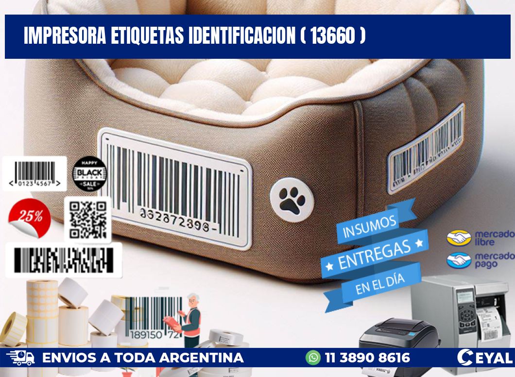 impresora etiquetas identificacion ( 13660 )
