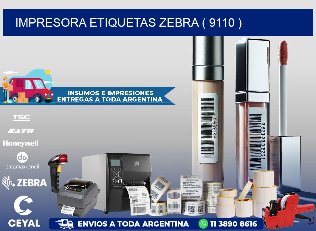 impresora etiquetas zebra ( 9110 )