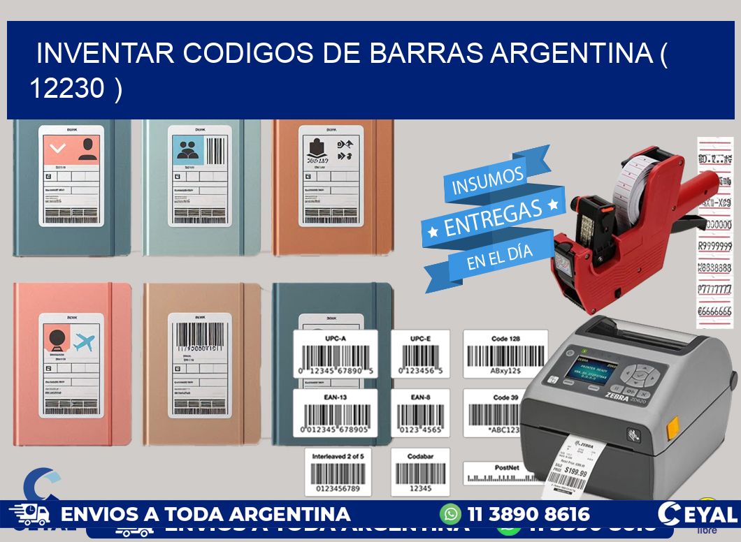 inventar codigos de barras argentina ( 12230 )