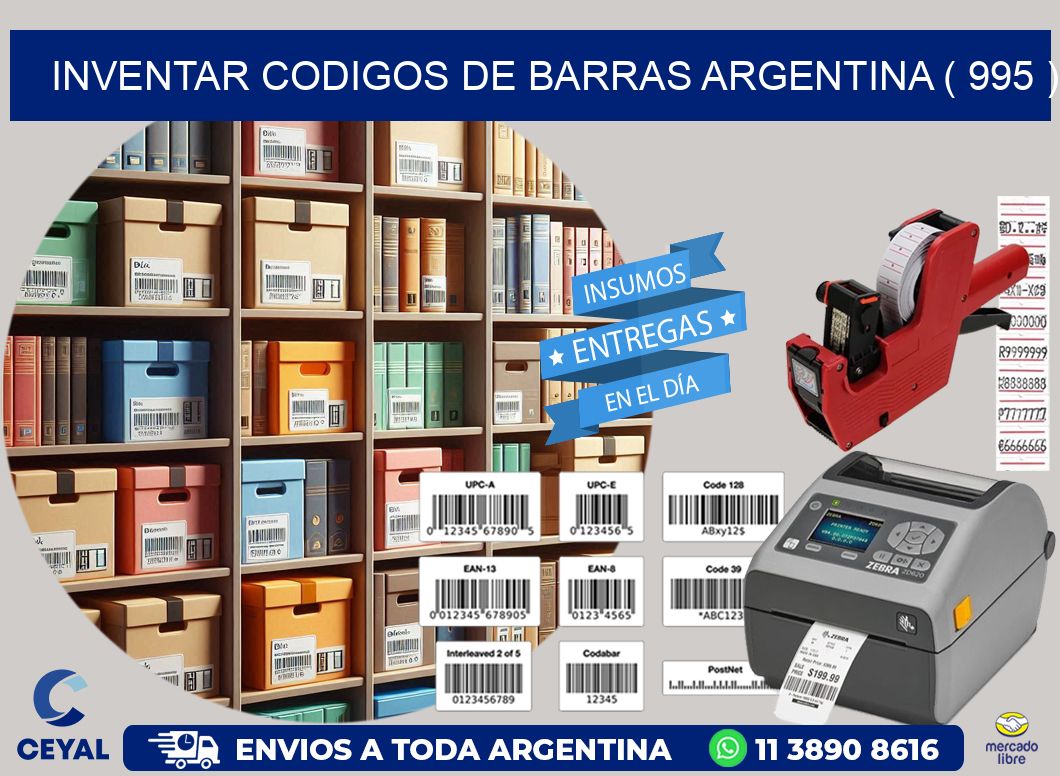 inventar codigos de barras argentina ( 995 )