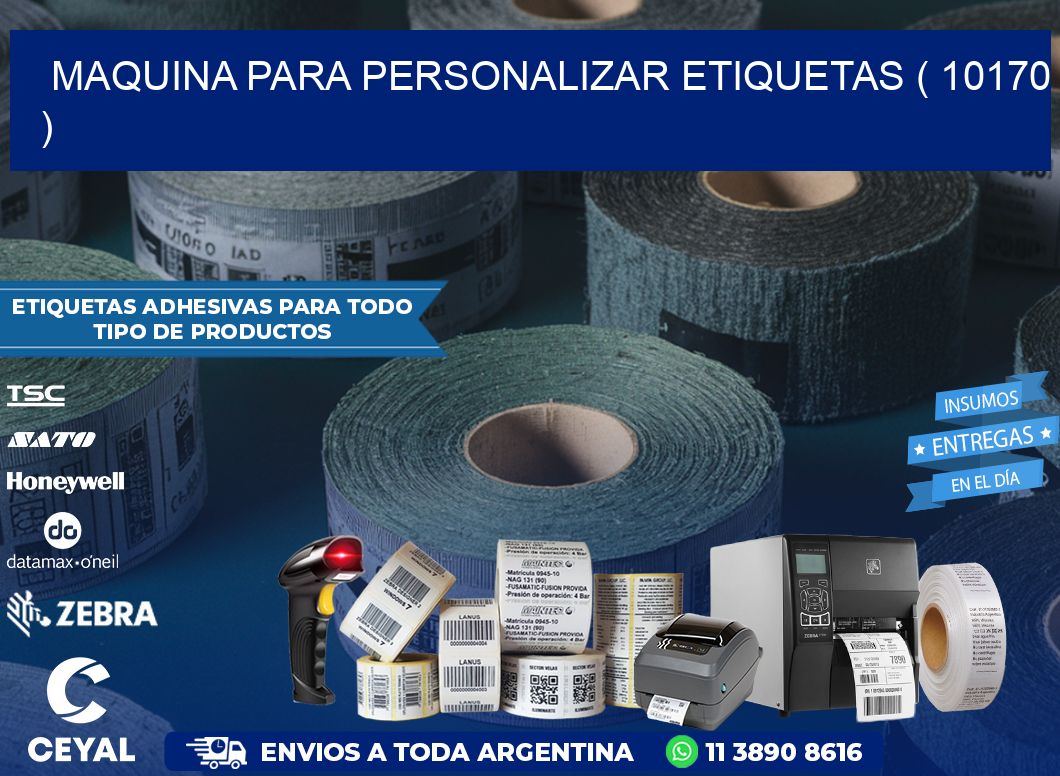 maquina para personalizar etiquetas ( 10170 )