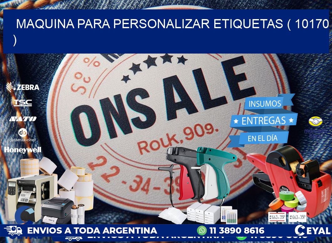 maquina para personalizar etiquetas ( 10170 )