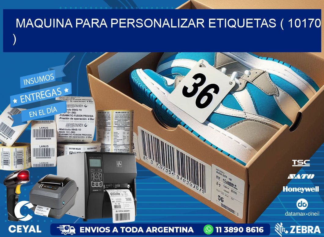 maquina para personalizar etiquetas ( 10170 )
