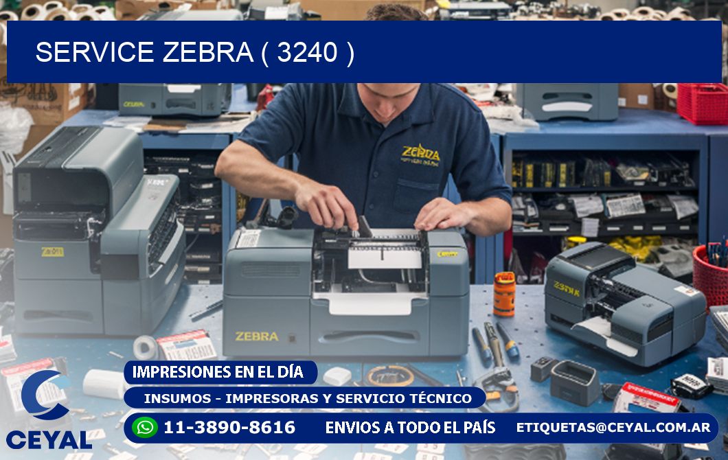 service zebra ( 3240 )