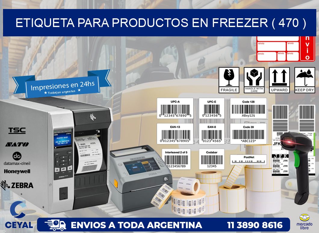 ETIQUETA PARA PRODUCTOS EN FREEZER ( 470 )