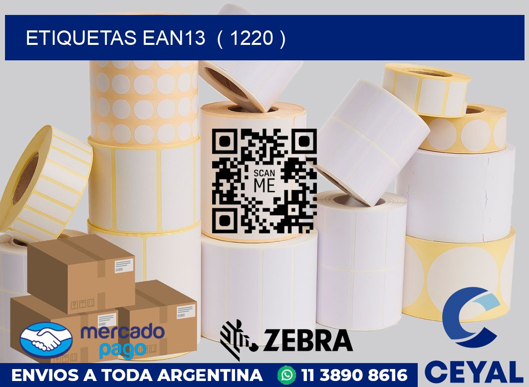 ETIQUETAS EAN13  ( 1220 )