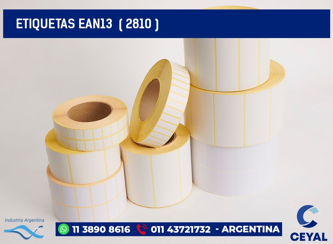 ETIQUETAS EAN13  ( 2810 )