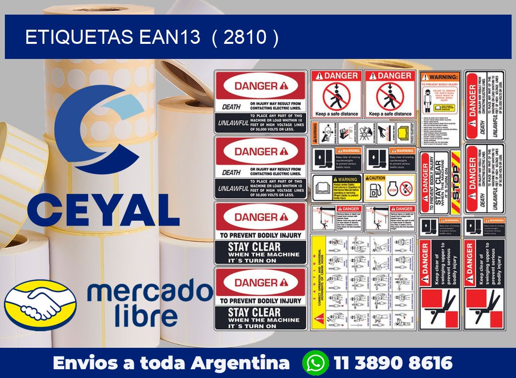ETIQUETAS EAN13  ( 2810 )