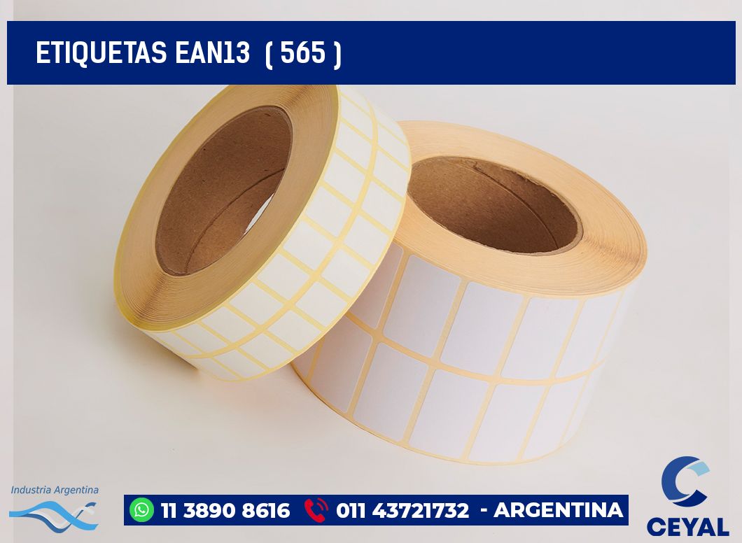 ETIQUETAS EAN13  ( 565 )