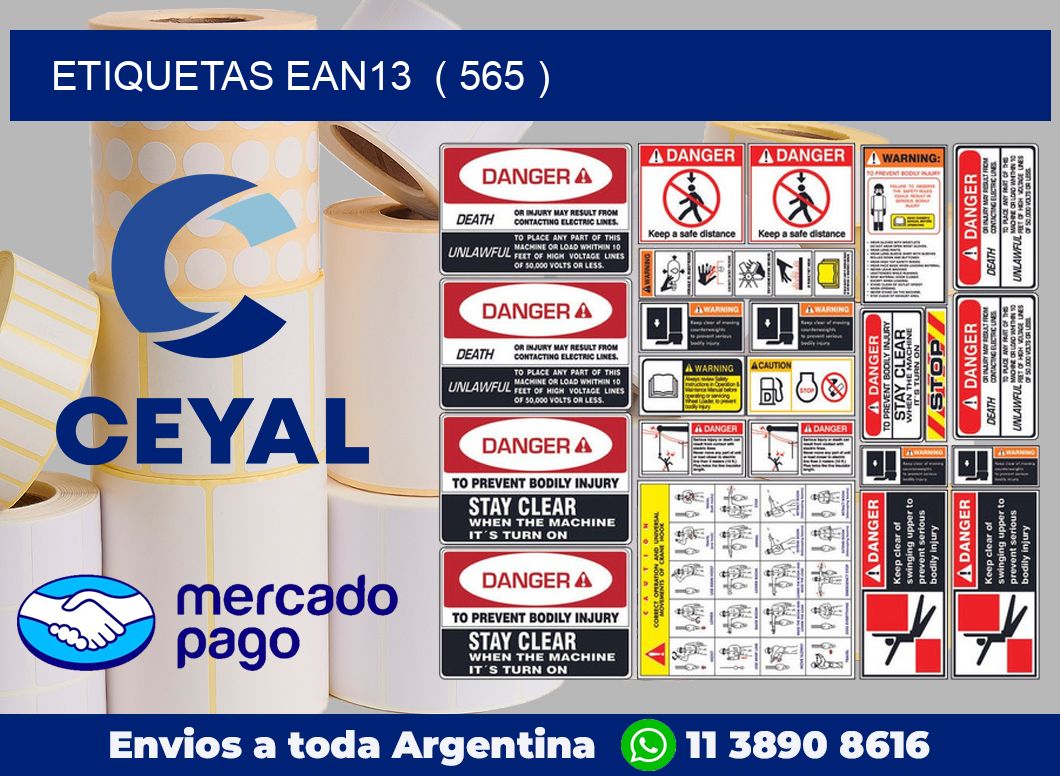 ETIQUETAS EAN13  ( 565 )